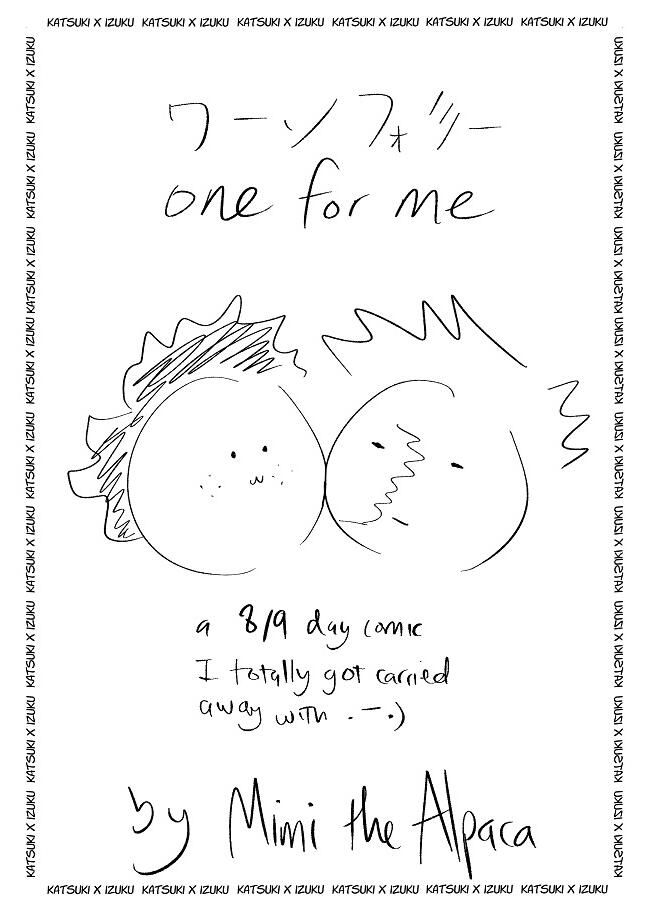 one-for-me